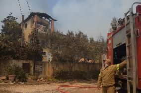 Wildfires In Athens, Greece