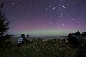 The Southern Lights In New Zealand