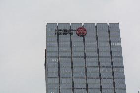 Banks At Lujiazui In Shanghai