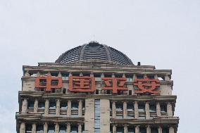 Banks At Lujiazui In Shanghai