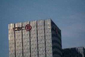 Banks At Lujiazui In Shanghai