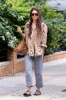 Katie Holmes Out And About - NYC