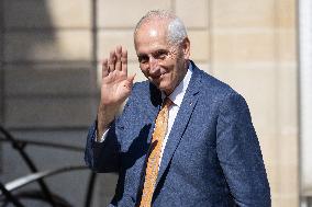 Meeting for contributors to the Paris 2024 Olympic Games at the Elysee - Paris