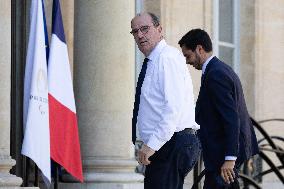 Meeting for contributors to the Paris 2024 Olympic Games at the Elysee - Paris