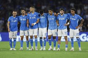 Italian football Coppa Italia match - SSC Napoli vs Modena FC