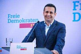 FDP Press Conference With Bijan Djir Sarai And Zyon Braun