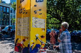 Le Tour De France Femmes 2024 Started In Rotterdam.