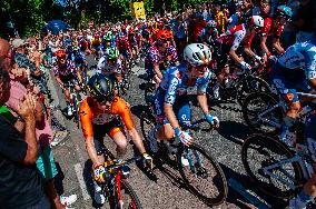 Le Tour De France Femmes 2024 Started In Rotterdam.