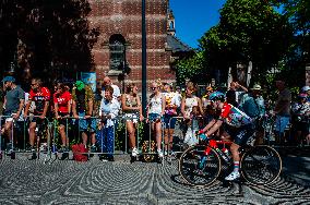 Le Tour De France Femmes 2024 Started In Rotterdam.