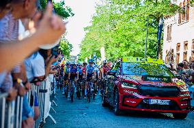 Le Tour De France Femmes 2024 Started In Rotterdam.