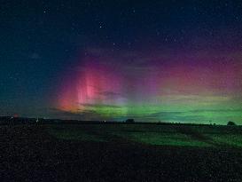 Another Geomagnetic Storm Illuminates Wisconsin With Stunning Aurora Show