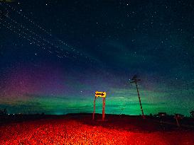 Another Geomagnetic Storm Illuminates Wisconsin With Stunning Aurora Show