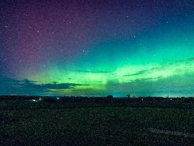 Another Geomagnetic Storm Illuminates Wisconsin With Stunning Aurora Show