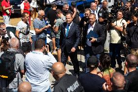 Police Officers Protest In Sofia.