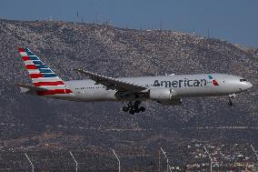 American Airlines Boeing 777 Landing