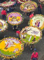 Feria De Las Flores Silleteros Parade