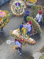 Feria De Las Flores Silleteros Parade