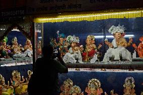 Preparation Of Ganesh Chaturthi Festival In Mumbai