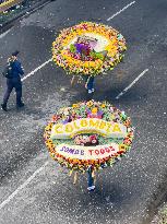 Feria De Las Flores Silleteros Parade