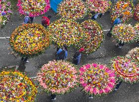 Feria De Las Flores Silleteros Parade