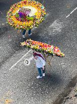 Feria De Las Flores Silleteros Parade