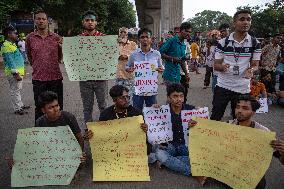 Bangladeshi Hindu Protest In Dhaka