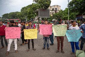 Bangladeshi Hindu Protest In Dhaka