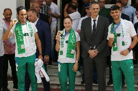 Algeria Welcomes Olympic Medalists