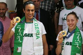 Algeria Welcomes Olympic Medalists