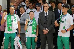 Algeria Welcomes Olympic Medalists