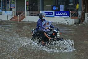 Waterlogging During Heavy Rain In Jaipur