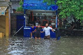 Waterlogging During Heavy Rain In Jaipur