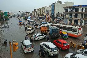 Waterlogging During Heavy Rain In Jaipur