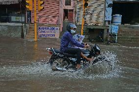 Waterlogging During Heavy Rain In Jaipur