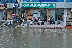 Waterlogging During Heavy Rain In Jaipur