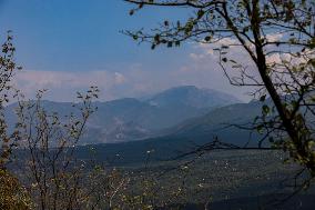 Fire At The Greek Bulgarian Borders