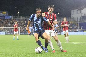 Italian football Coppa Italia match - Lecco vs Milan Futuro