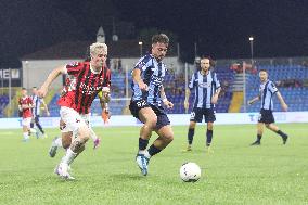 Italian football Coppa Italia match - Lecco vs Milan Futuro