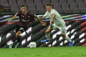 Italian football Coppa Italia match - US Salernitana vs Spezia Calcio