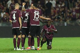 Italian football Coppa Italia match - US Salernitana vs Spezia Calcio