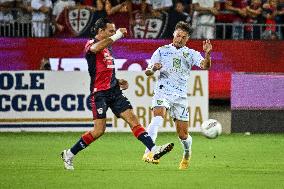 Italian football Coppa Italia match - Cagliari Calcio vs Carrarese Calcio