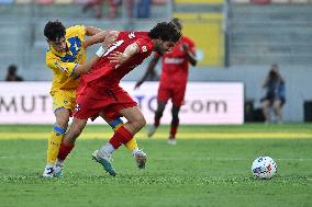 Italian football Coppa Italia match - Frosinone Calcio vs Pisa SC