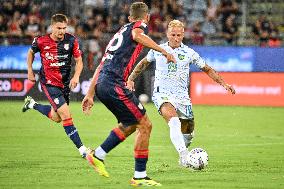 Italian football Coppa Italia match - Cagliari Calcio vs Carrarese Calcio