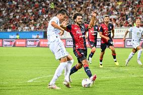 Italian football Coppa Italia match - Cagliari Calcio vs Carrarese Calcio