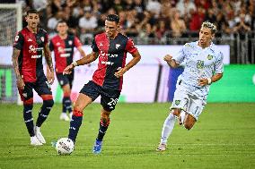 Italian football Coppa Italia match - Cagliari Calcio vs Carrarese Calcio