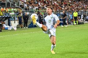 Italian football Coppa Italia match - Cagliari Calcio vs Carrarese Calcio