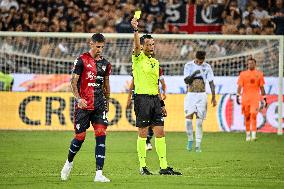 Italian football Coppa Italia match - Cagliari Calcio vs Carrarese Calcio