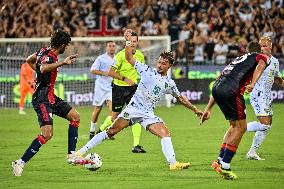 Italian football Coppa Italia match - Cagliari Calcio vs Carrarese Calcio