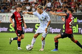 Italian football Coppa Italia match - Cagliari Calcio vs Carrarese Calcio