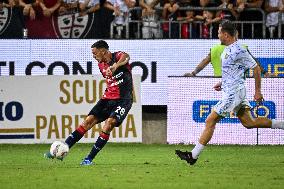 Italian football Coppa Italia match - Cagliari Calcio vs Carrarese Calcio